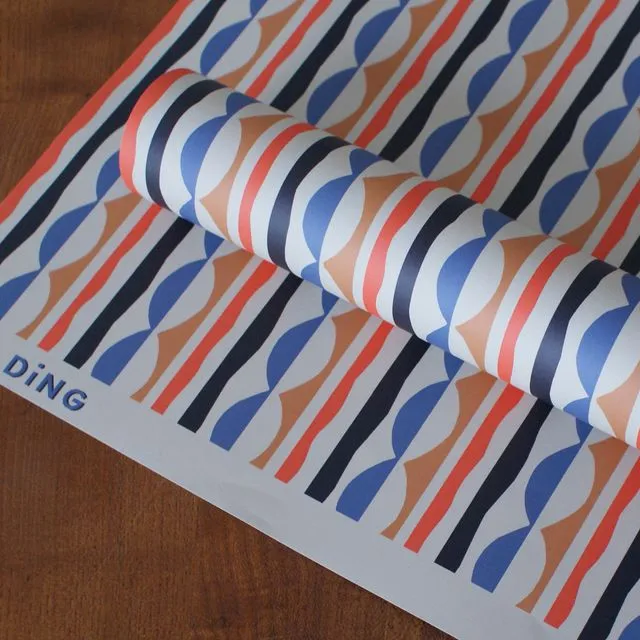 Torn Pattern wrapping paper