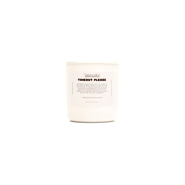 "Timeout Please" Candle - 8 oz