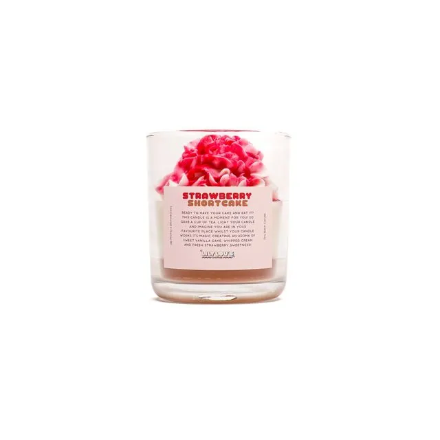 "Strawberry Shortcake" Whipped Candle - 10 oz
