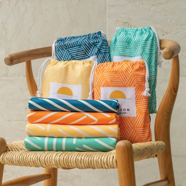100 x 100% Recycled Travel Towels