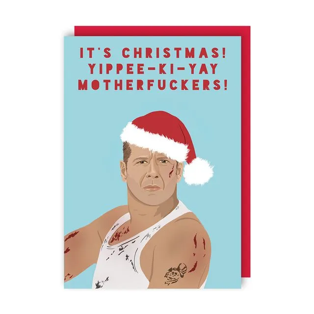 Bruce Christmas Card pack of 6
