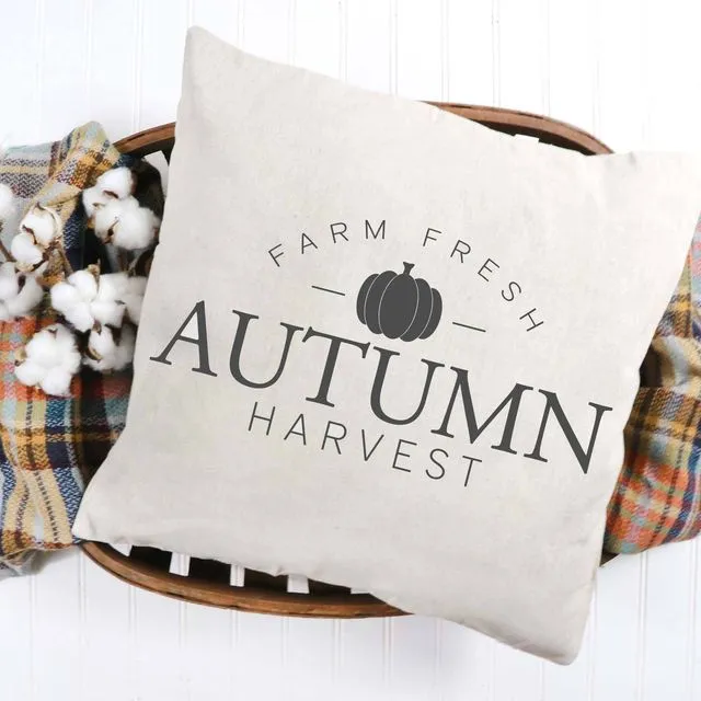 Autumn Harvest 18x18" Pillow Cover #12