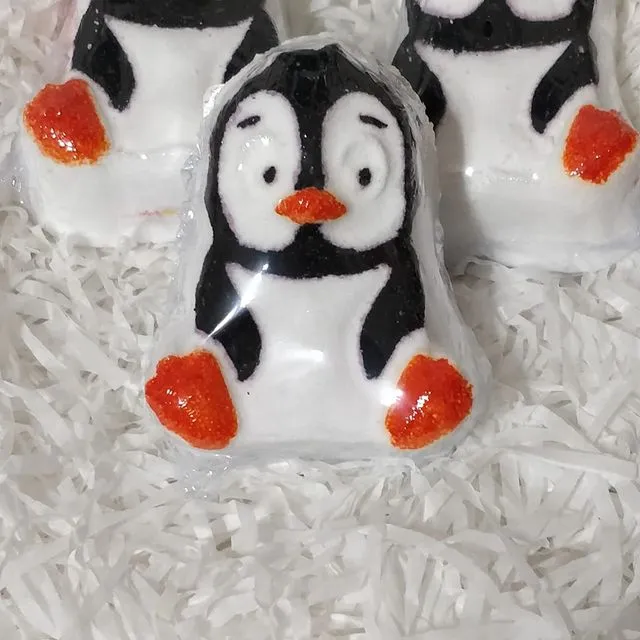 Penguin bath bomb