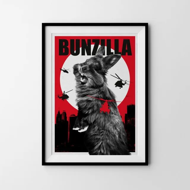 Artprint "Bunzilla"