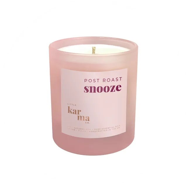Post Roast Snooze | lavender refillable christmas candle