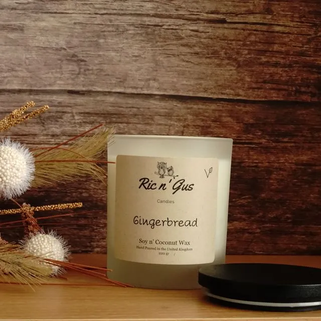 Gingerbread Scented Candle - Soy & Coconut Wax