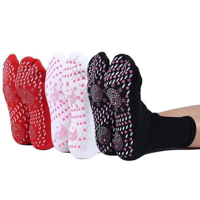 Dotted with Comfortable Grip tourmaline Socks