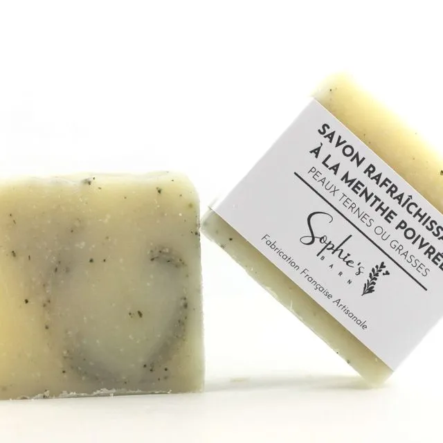 Refreshing peppermint soap - 90g