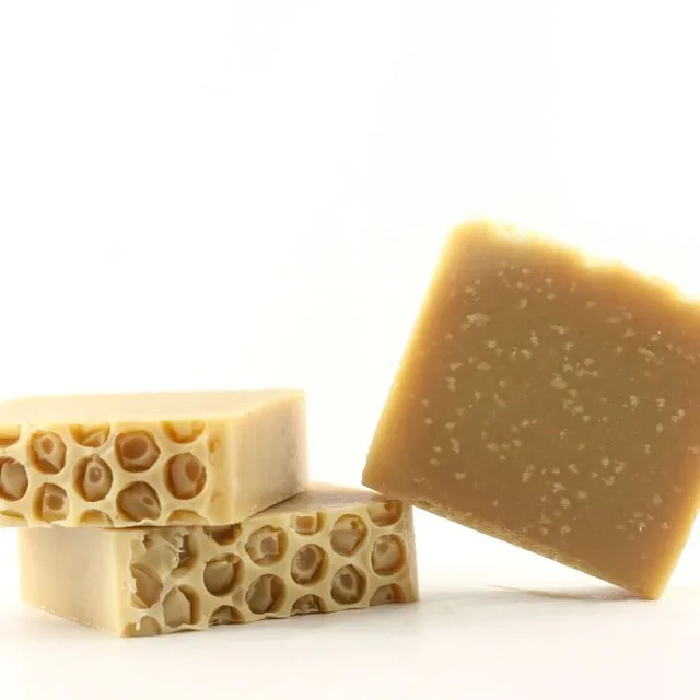 Silky honey soap - zero packaging - 90g