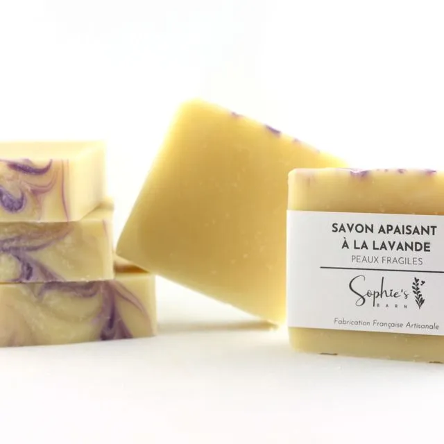 Soothing lavender soap - 90g