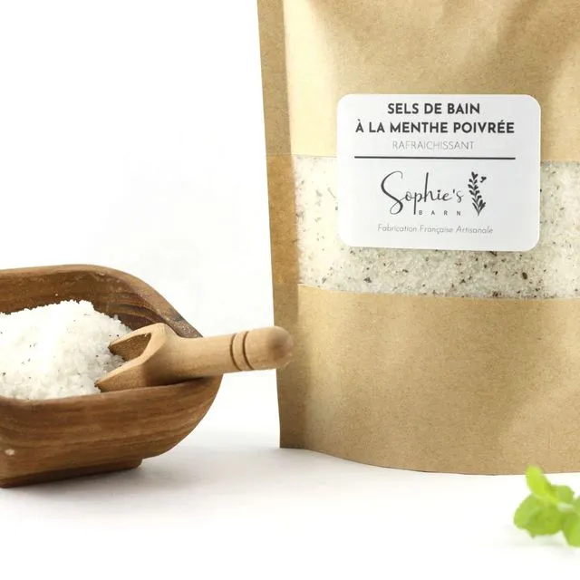 Peppermint bath salts - 250 g