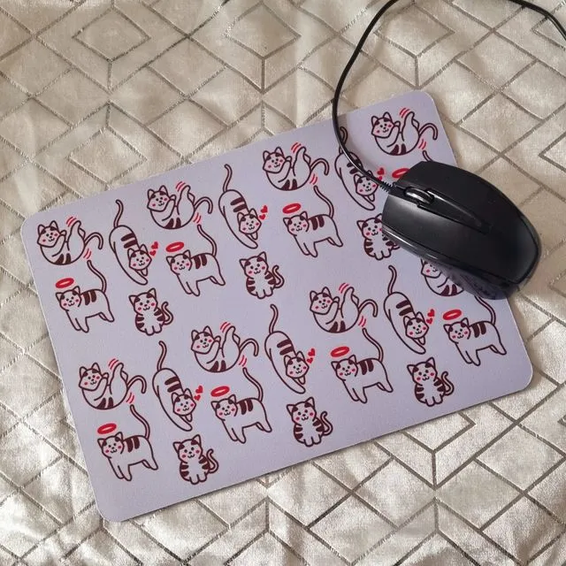 Cat mouse mat