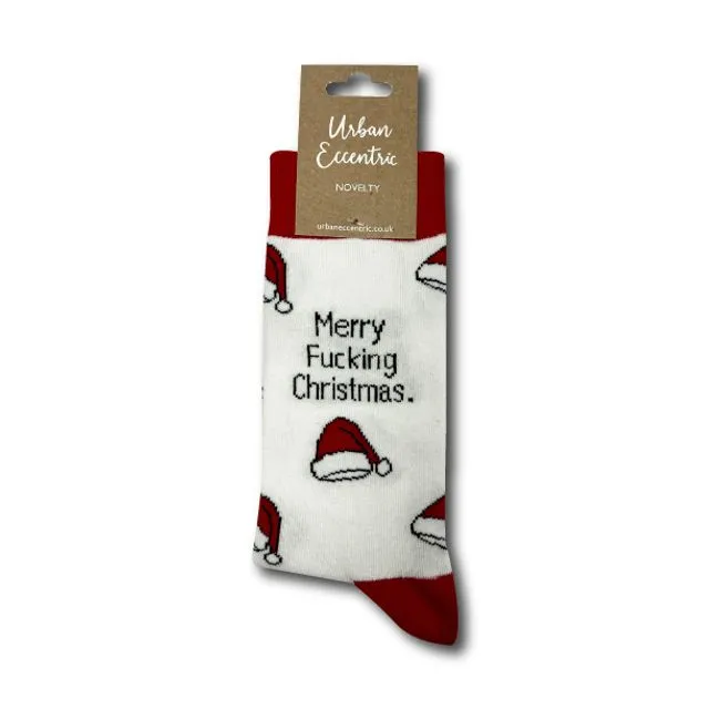 Unisex Merry F*cking Christmas Socks