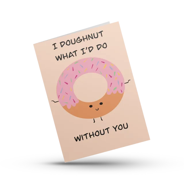 Doughnut Card
