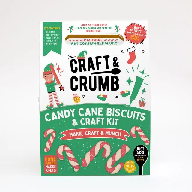 Christmas candy cane bake & craft kit