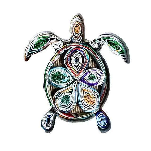 Eco-friendly Handmade Quilling Hawaii Turtle Ornament