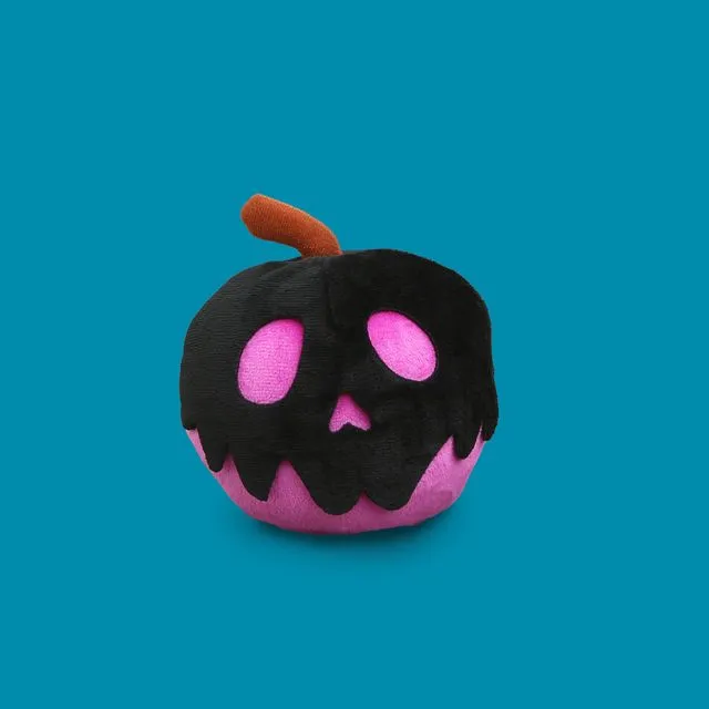 6" Halloween Skull Apple Plush