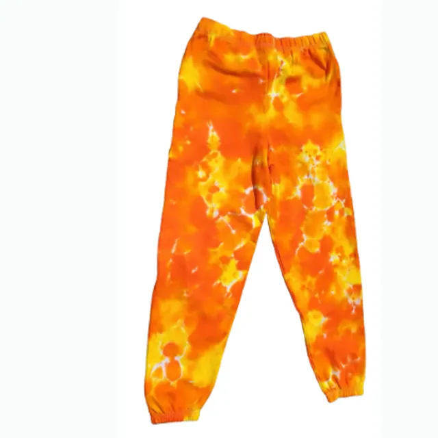Unisex tie dye sweatpants with scrunch pattern - Available sizes Adult S-2XL