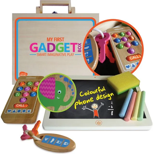 MY FIRST GADGET SET WITH MOBILE PHONE, TABLET, KEYS & BOX
