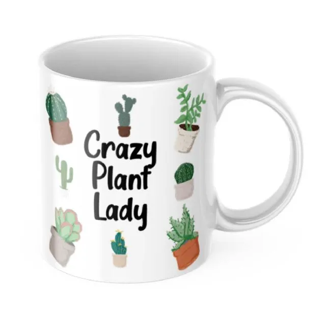 Crazy Plant Lady Mug CMUG212