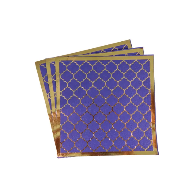 Moroccan Navy Party Napkins - 20 pack
