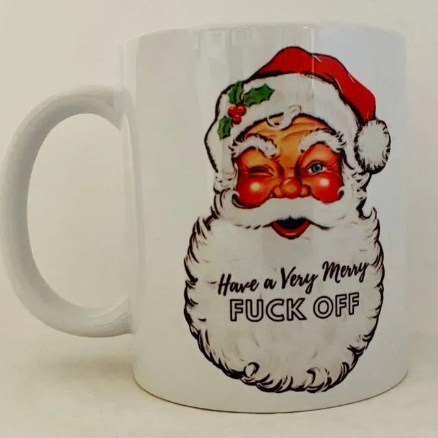 Father Christmas Sweary Mug