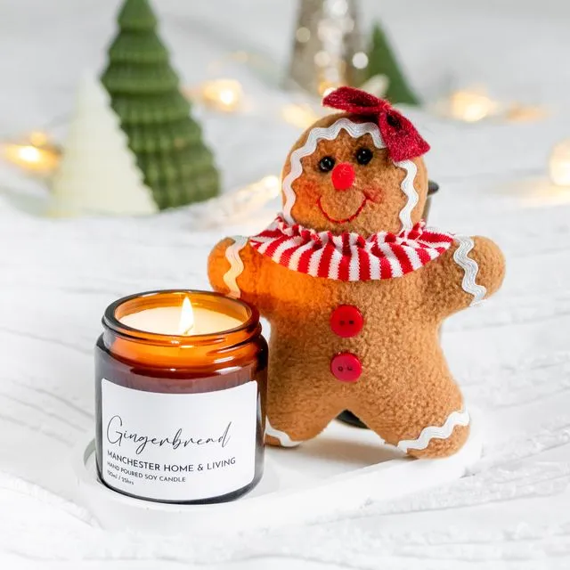 Gingerbread Vegan Soy Wax Candle