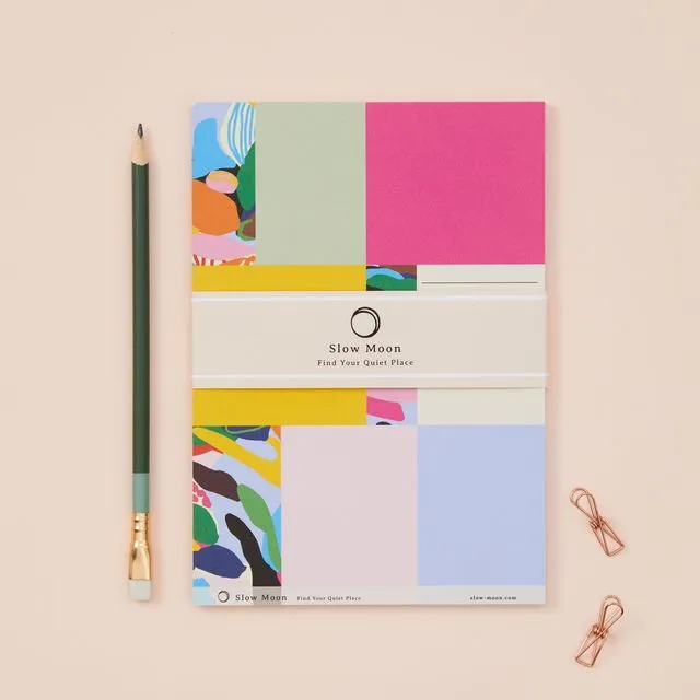 Colour Blocks - Notepad -A5