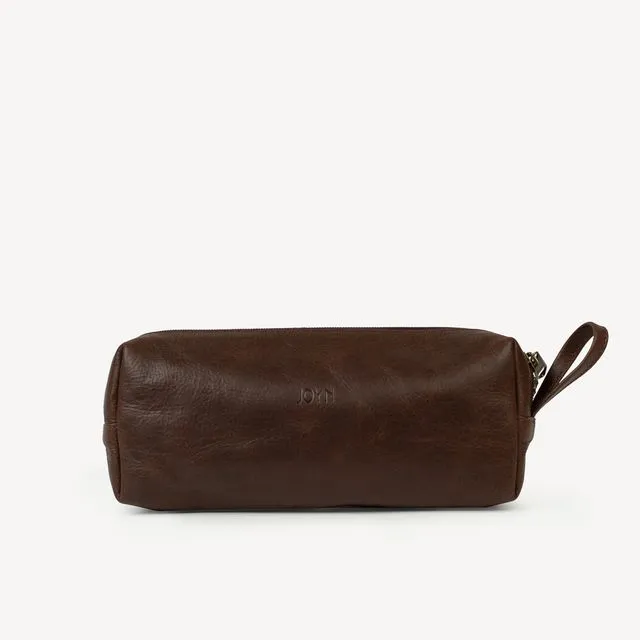 Leather Pencil Case - Heritage Brown