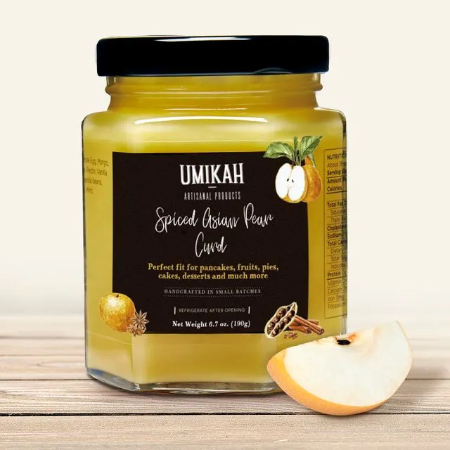 Spiced Asian Pear curd (Limited Holiday Edition)