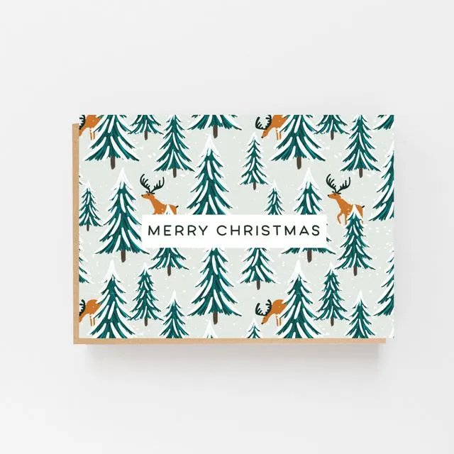 Merry christmas - Reindeer Card