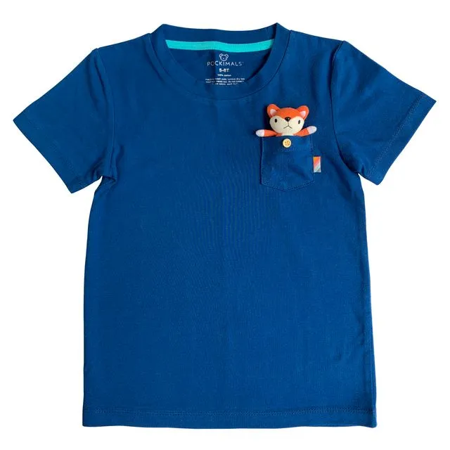 Little Kid Blue T-Shirt (Animal Sold Separately)