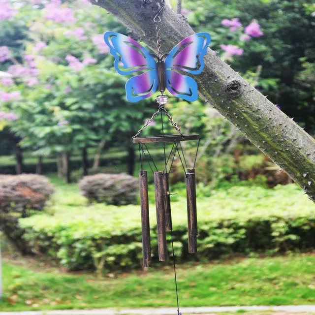 Butterfly garden windchime