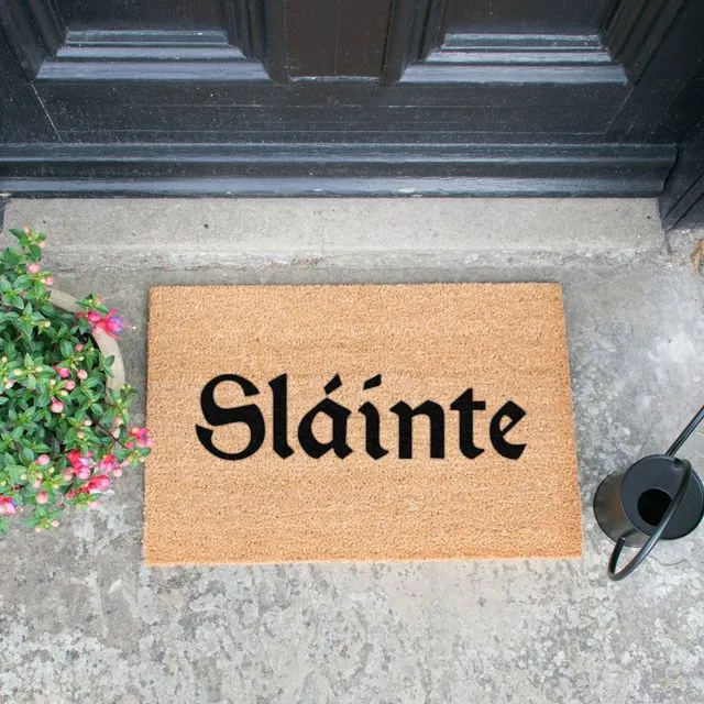 Slainte Gaelic Doormat