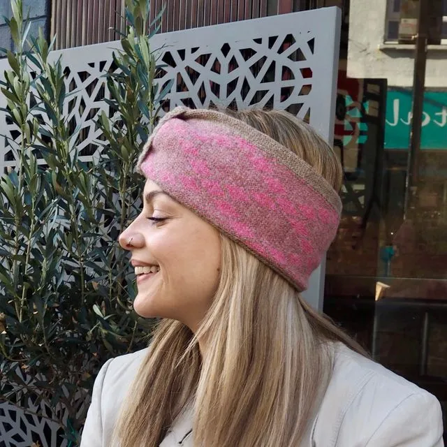 Lucy Headband in Pink
