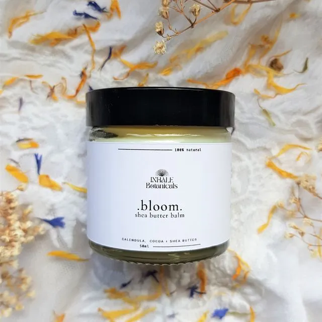 Bloom Shea Butter Balm, 50ml Jar