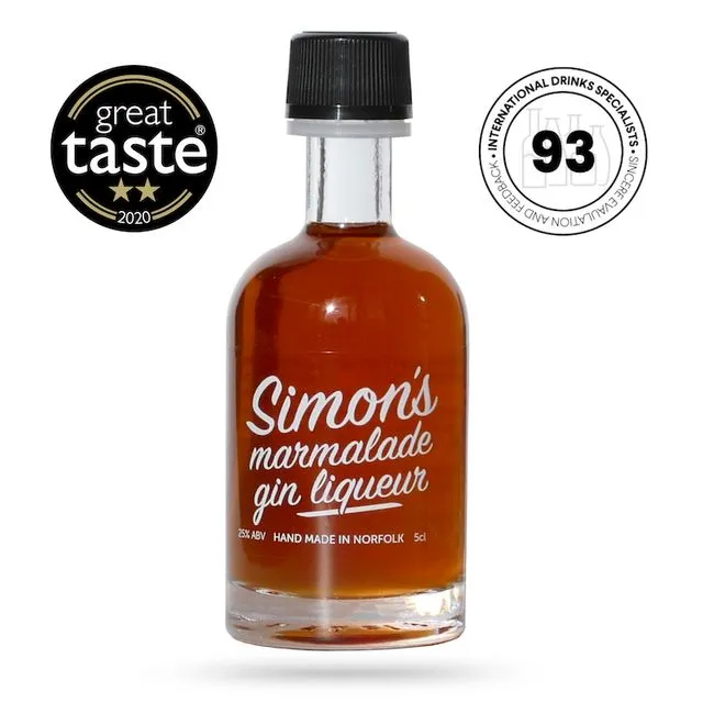 Simon's Marmalade Gin Liqueur 5cl x 12