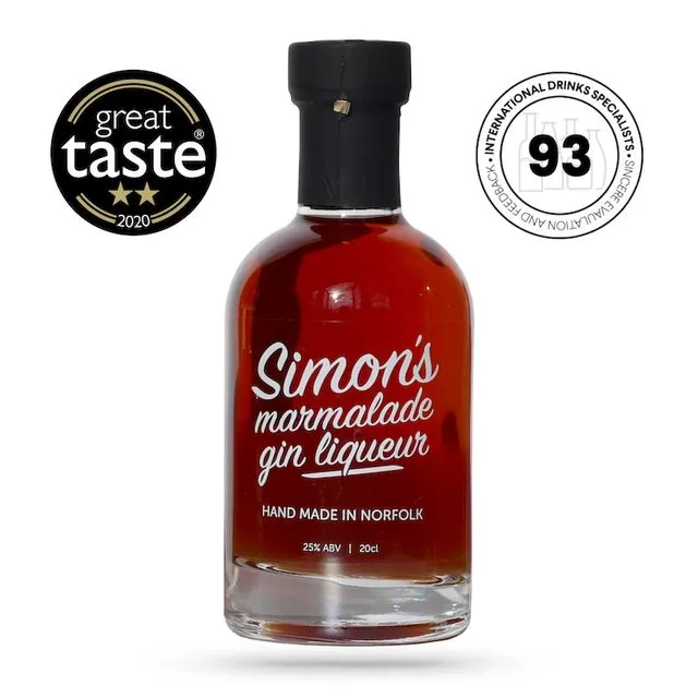Simon's Marmalade Gin Liqueur 20cl x 6
