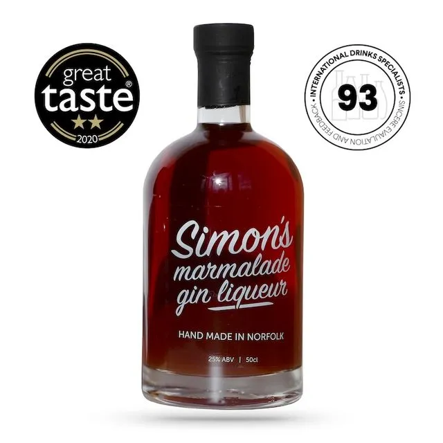 Simon's Marmalade Gin Liqueur 50cl x 6
