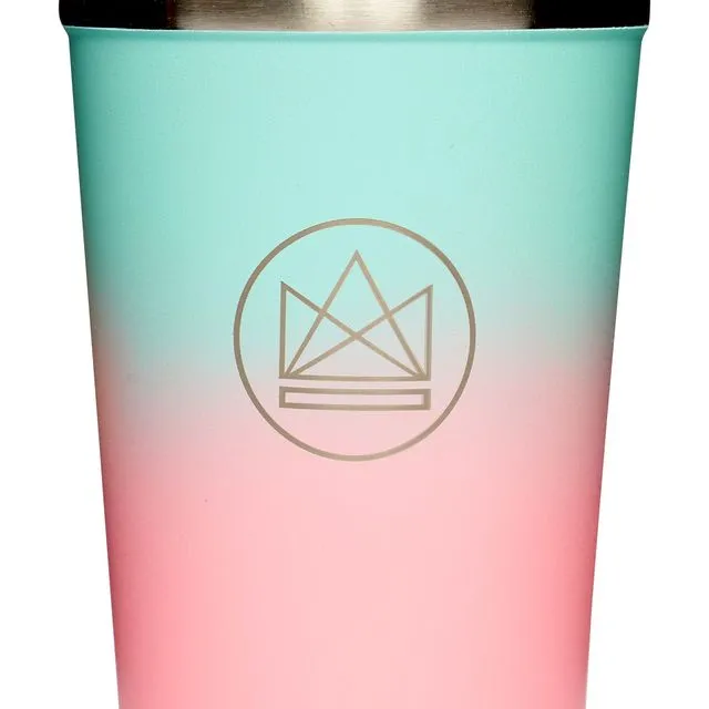 Neon Kactus Reusable Insulated Coffee Cup - Twist & Shout 12oz