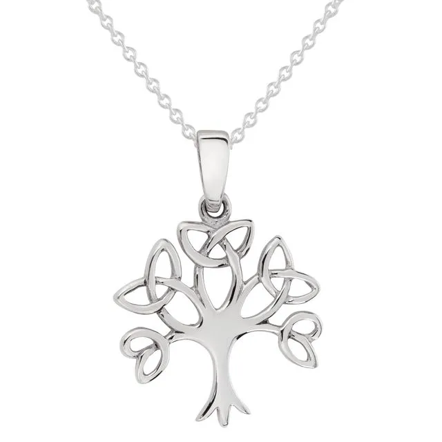 Beautiful Trinity Tree Necklace