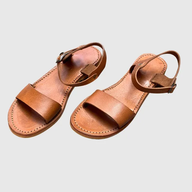 Moroccan leather greek boho chic sandals