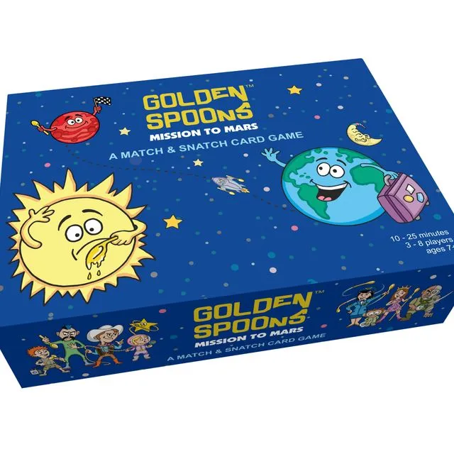 Golden Spoons: Mission to Mars - A Match & Snatch Card Game