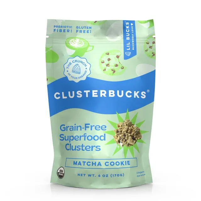 Matcha Cookie Grain-Free Superfood Clusters