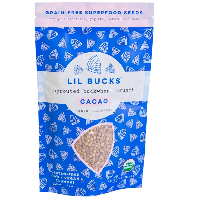 Cacao Lil Bucks Sprouted Buckwheat