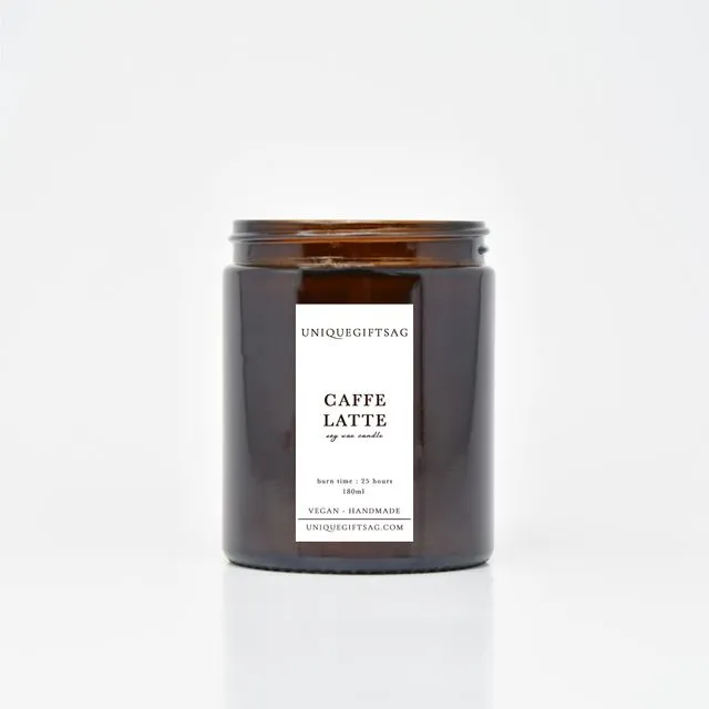 Caffe Latte, Soy Candle 180ml