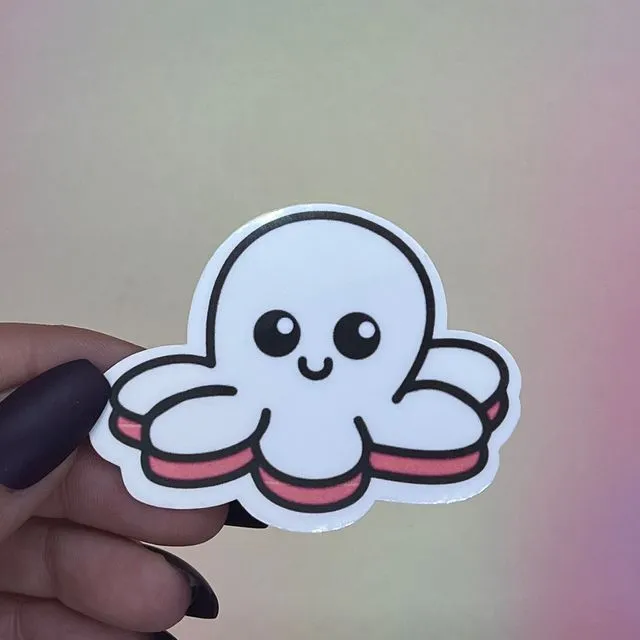 Happy Octopus Sticker
