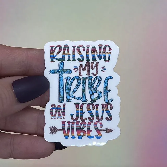Tribe on Jesus Vibe Sticker