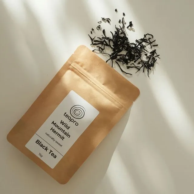 WILD MOUNTAIN HERMIT BLACK TEA | compostable pouches