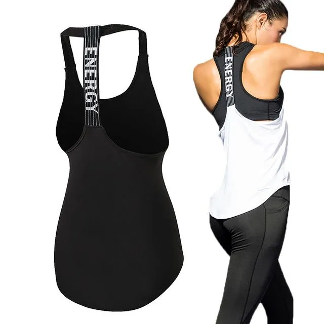 Women Yoga Sports girls Vest Sleeveless Sport Workout Shirts Tank Tops(Mix & Match Sizes)